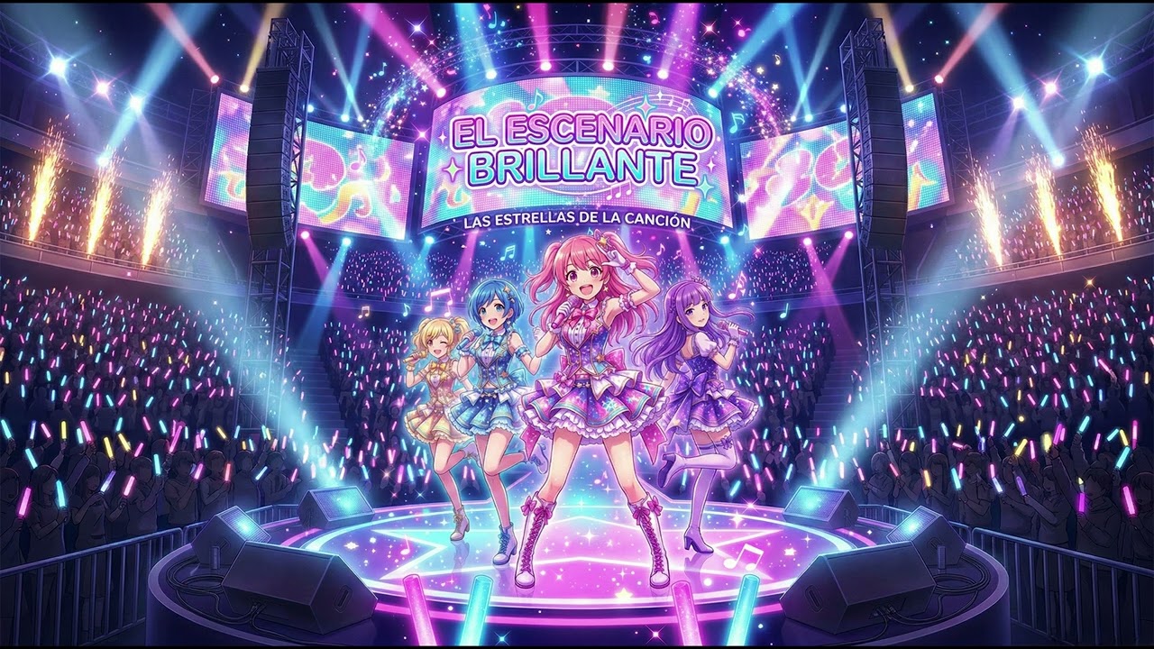 - El Escenario Brillante      輝くステージ     (Kagayaku Sutēji)