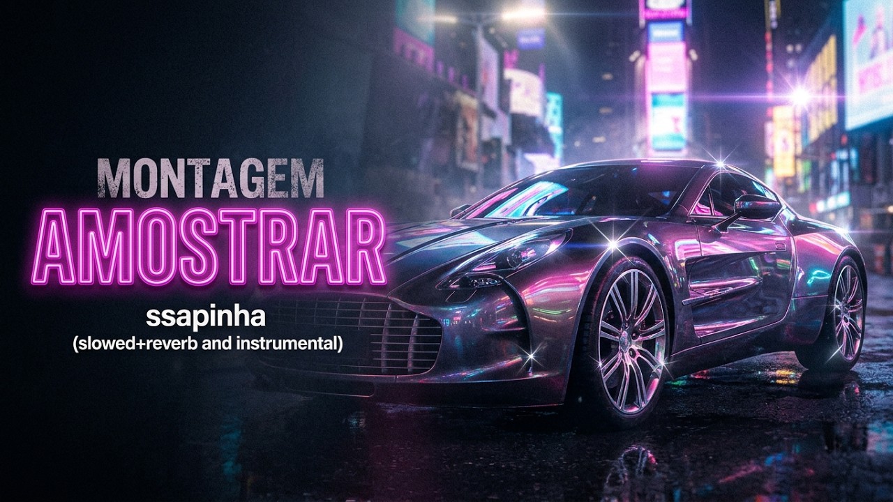 ssapinha-✨MONTAGEM AMOSTRAR.✨(slowed+reverb and instrumental)