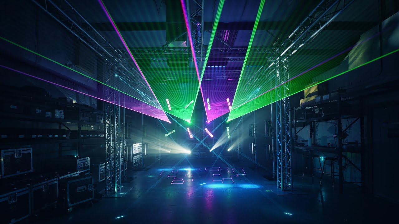 Adrenaline - PRXZM (Laser and Lighting Time Code from Eddy Sound) w/ Laser Banding