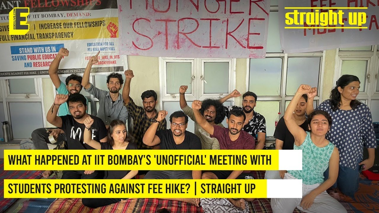 What happened at IIT Bombay's 'unofficial' meeting with students protesting against fee hike?