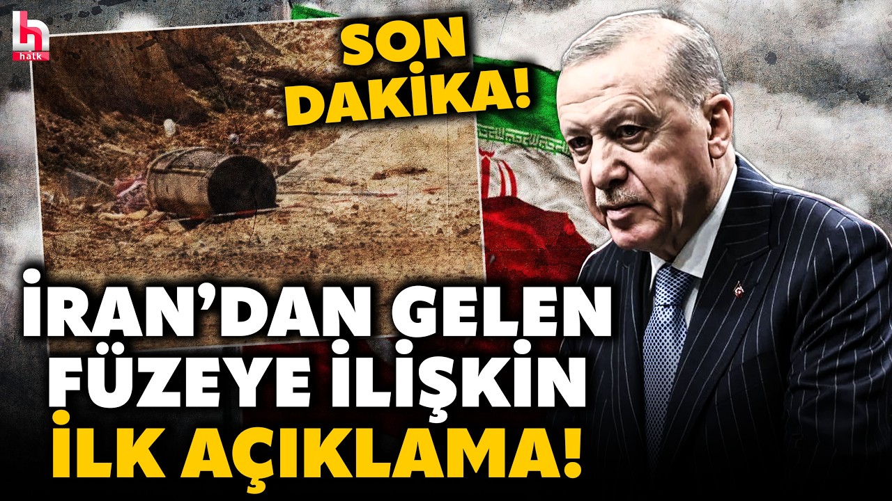 SON DAKİKA! Erdoğan'dan İran'dan gelen ikinci füze sonrası ilk açıklama! 