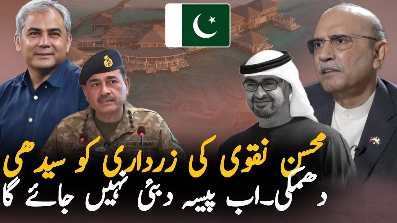 Mohsin Naqvi Warns Asif Ali Zardari Over Dubai Investments | Gwadar Development vs UAE Tensions