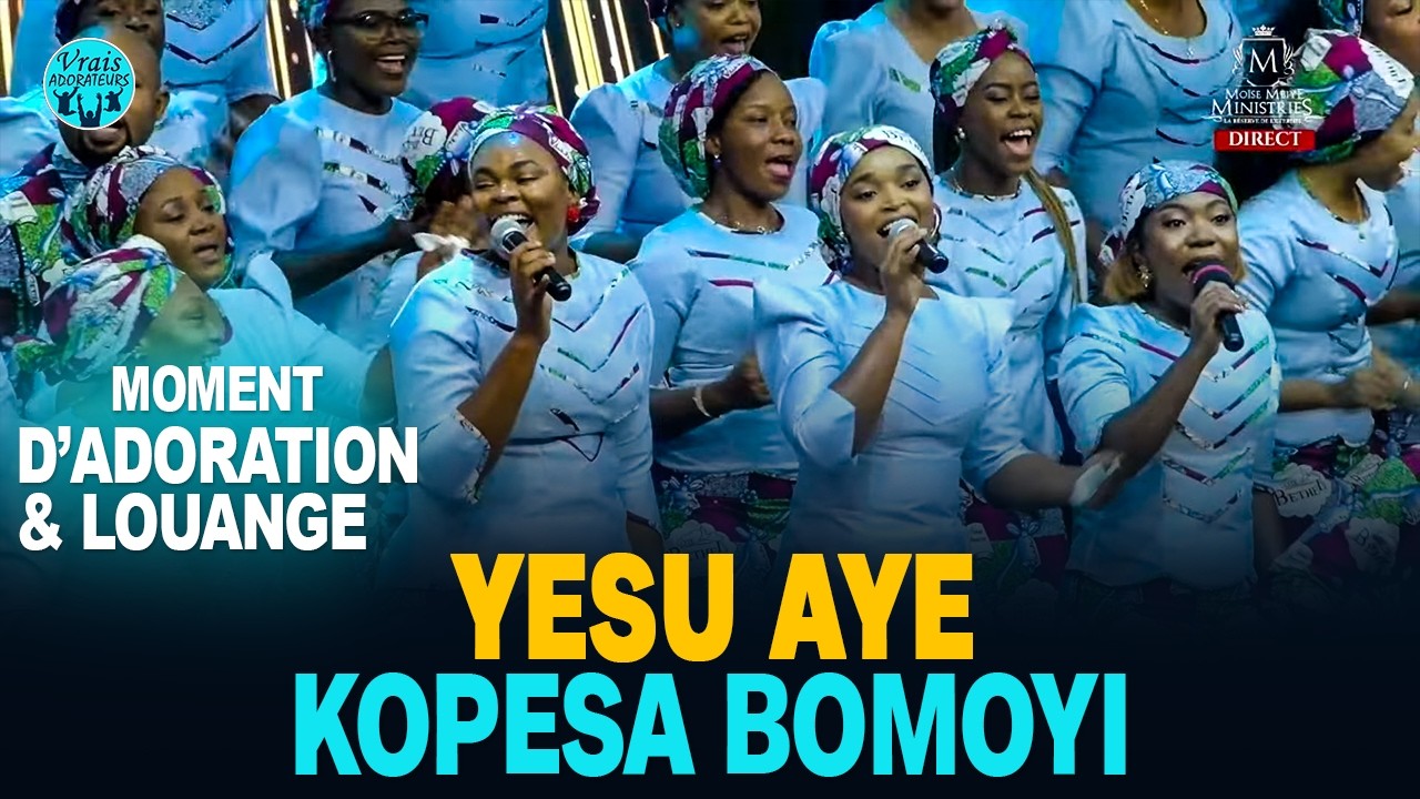Pasteur Moise Mbiye - Yesu Aye Kopesa Bomoyi | 1 Heure D'adoration et Louange | Bible