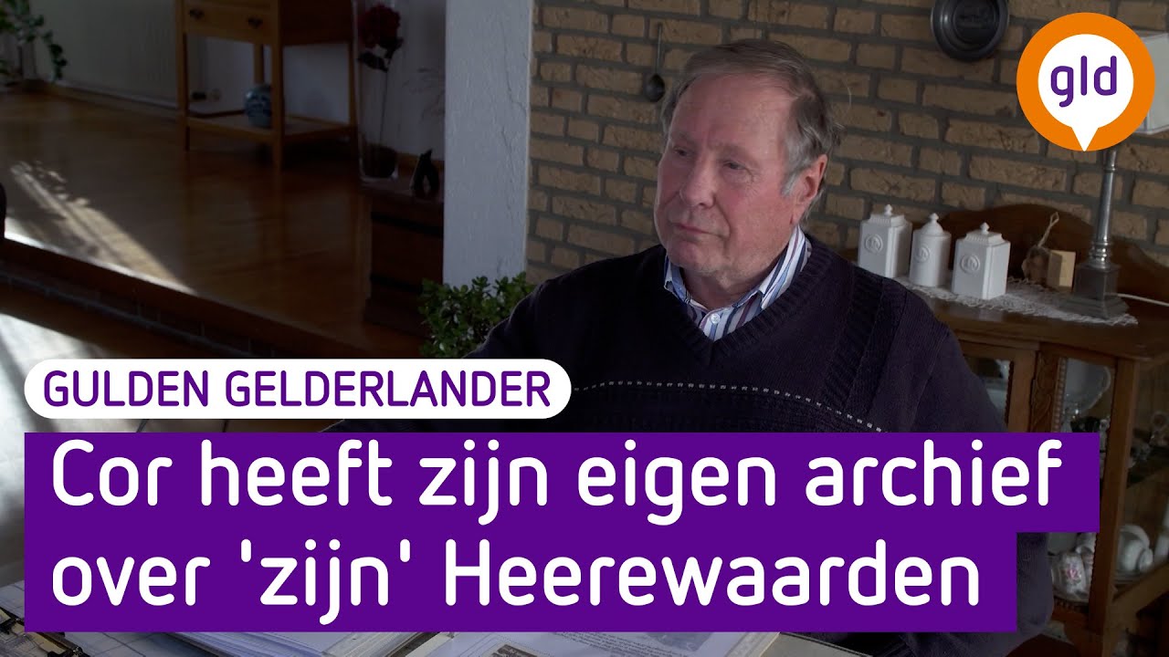 Cor filmt en verzamelt alles over Heerewaarden: 'het is een enorm archief' - De Gulden Gelderlander