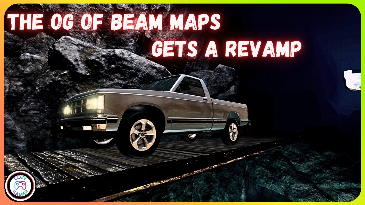 Random vehicles and a map remake. (BeamNG Mods)