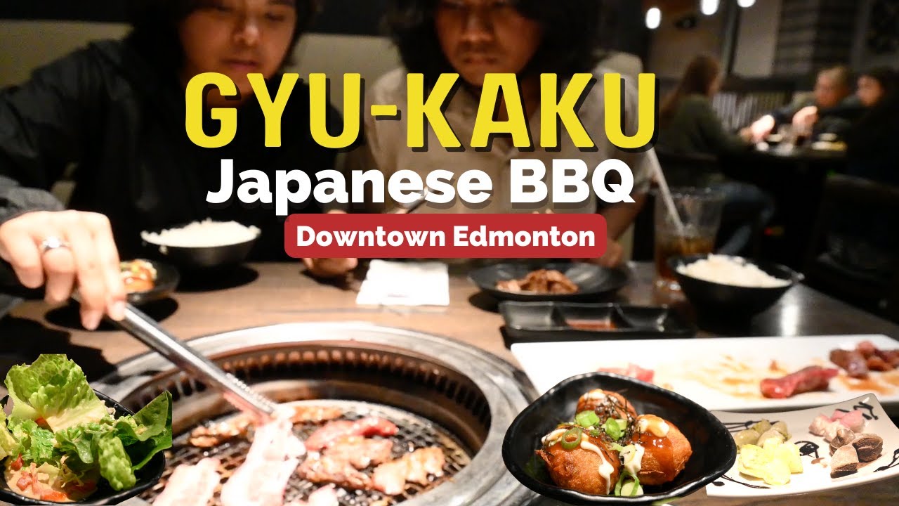 Where to Eat in Edmonton? Gyu Kaku Japanese Barbeque Grill Edmonton YEG Alberta | Buhay Canada