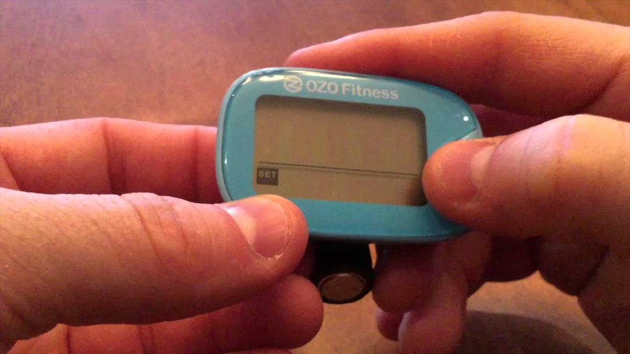 How to Setup Your SC1 Pedometer