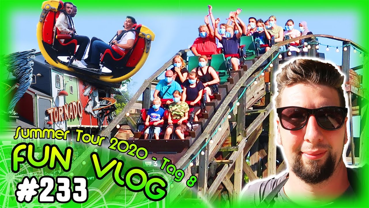 Bakken - KRANKE Achterbahn im ÄLTESTEN Freizeitpark der WELT Summer Tour 2020 - Tag 8 | FunVlog #233