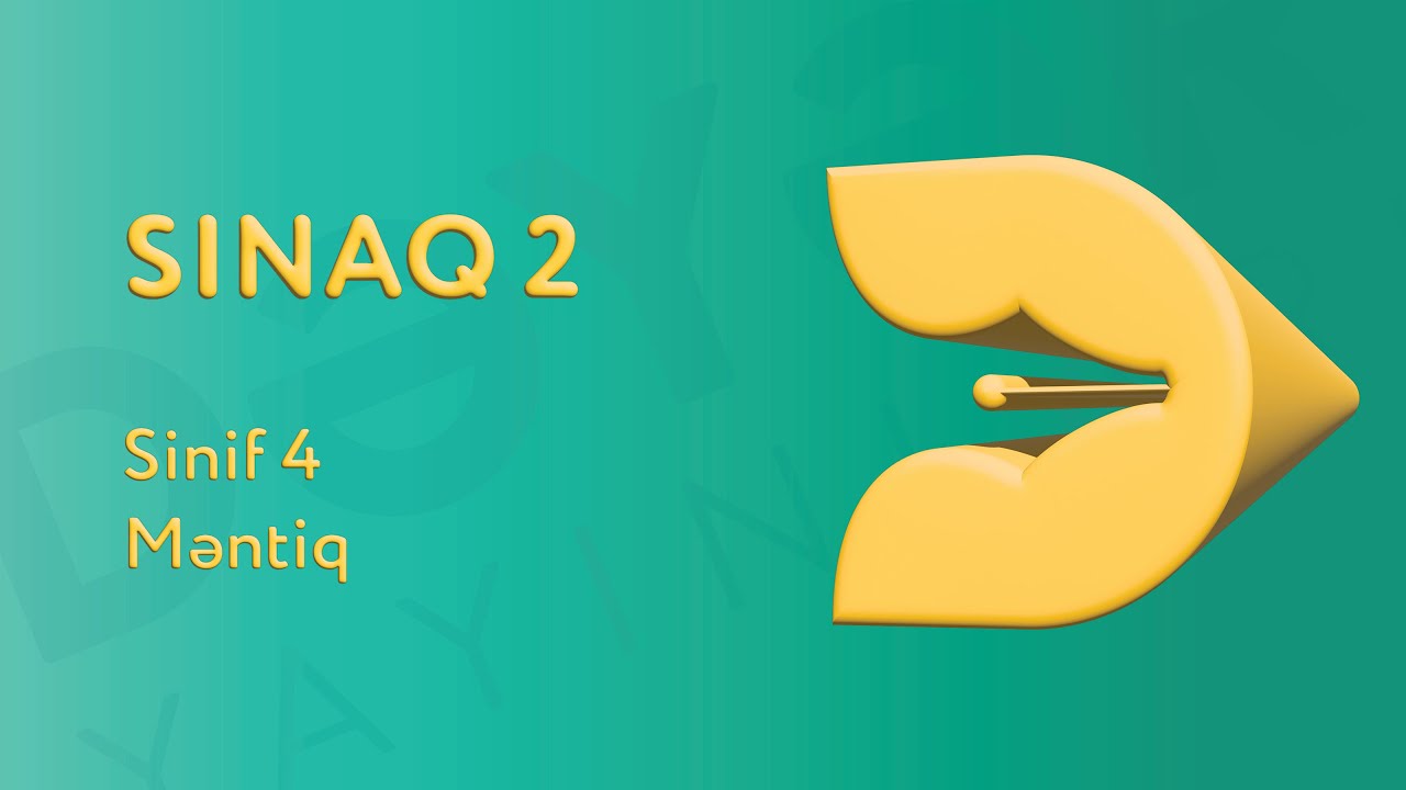 Məntiq 4-cü sinif - Sınaq 2
