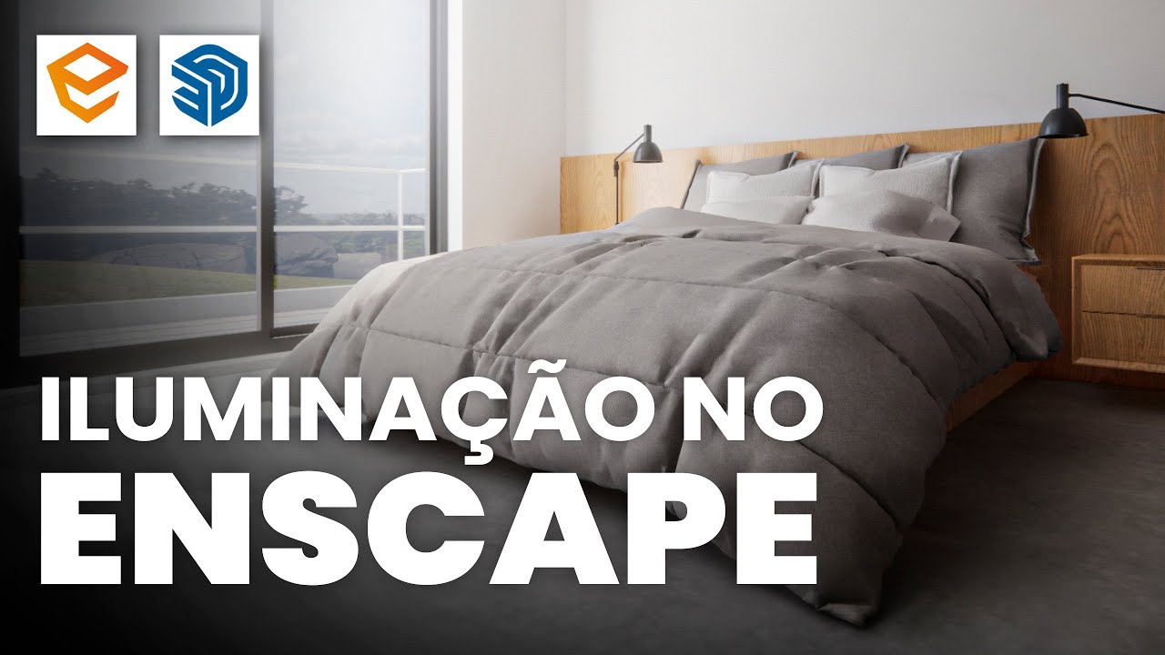 ILUMINAÇÃO DE CENA INTERNA NO ENSCAPE