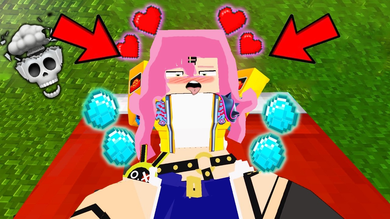 Jenny Tyan are TRAPPED by Diamonds in Minecraft - Rumi