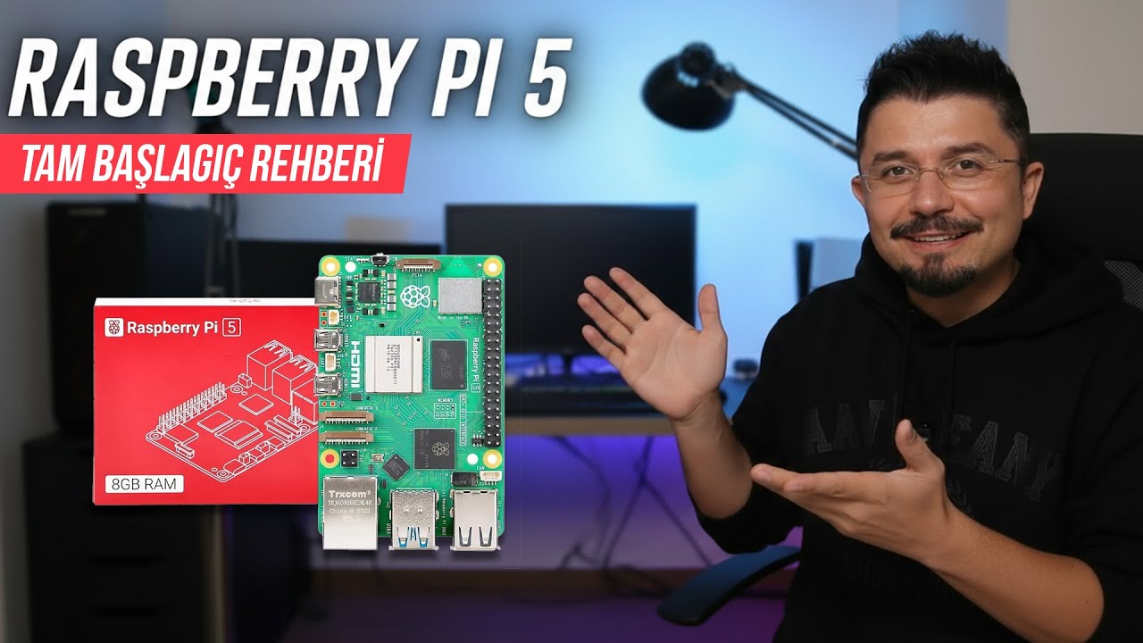 Raspberry Pi Nedir? Ne Yapılır? | Tam Başlangıç Rehberi (Raspberry Pi 5)