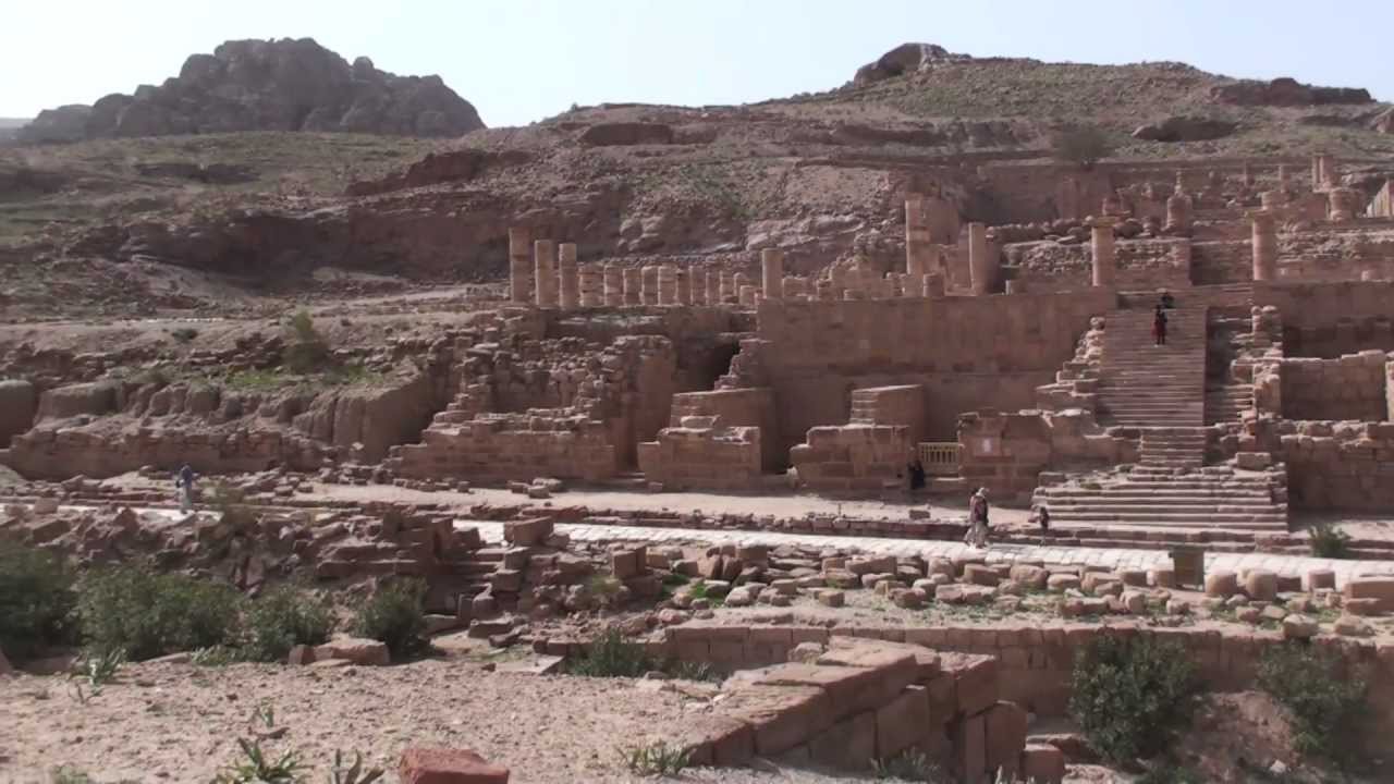Grand Temple and Winged Lion's Temple of Petra