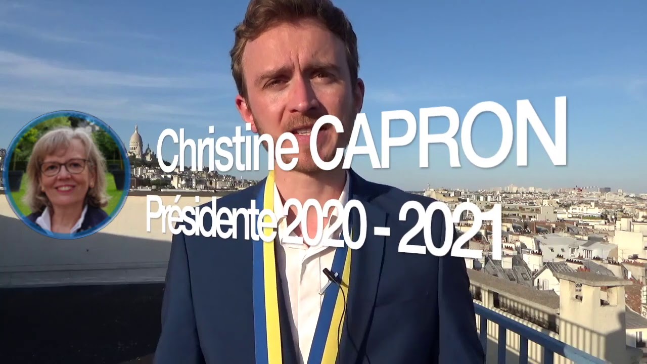 Passation de Pouvoirs 2020 Rotary Club Paris Montmartre 1ère partie