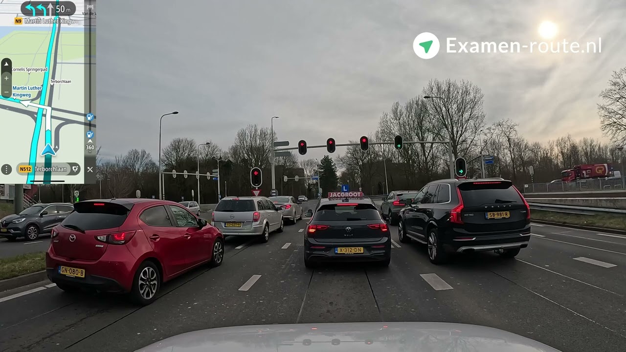 Alkmaar Oudorp - CBR Examenroute