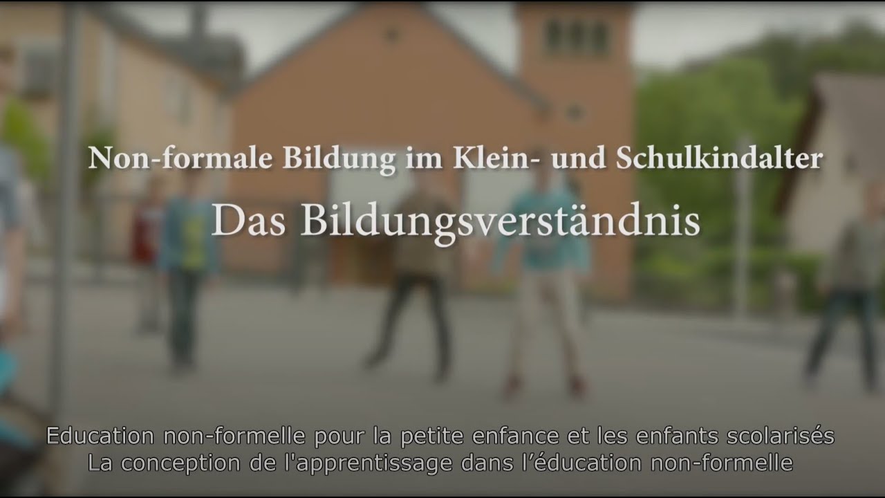 La conception de l'apprentissage dans l'éducation non formelle (VO sous-titrée en français)