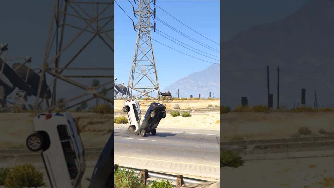 Жесткая авария на V8 😭💔 GTA 5 #shorts #ytshorts #gta5 #gtav #love