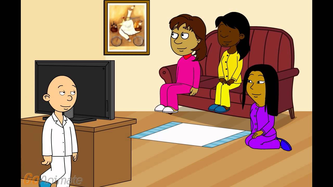 Caillou Has a Sleepover/Grounded