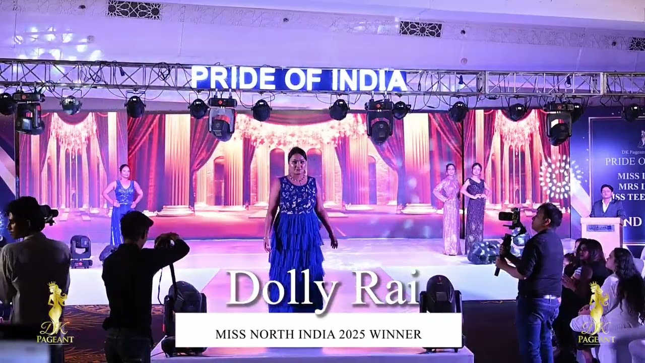 Dolly Rai  |  Miss North India 2025 Winner at the DK Pageant Season 3 Grand Finale