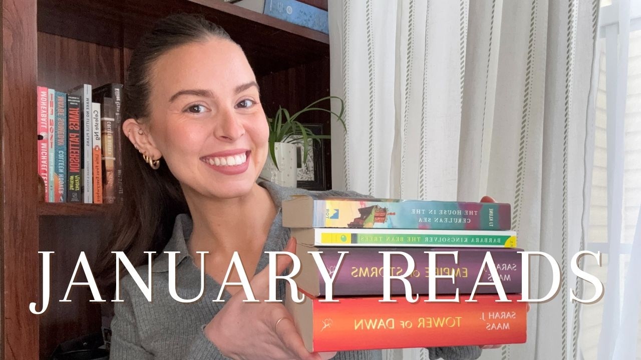 I read 7 books in January! || super chatty, reviews, what I'm loving