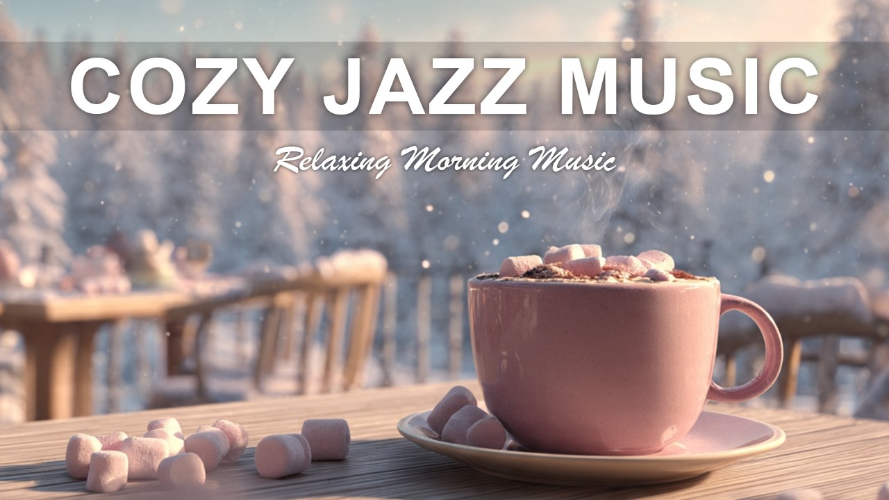 Cozy Jazz Music☕ Warm Jazz & Cozy Café Ambience for Relax & Focus