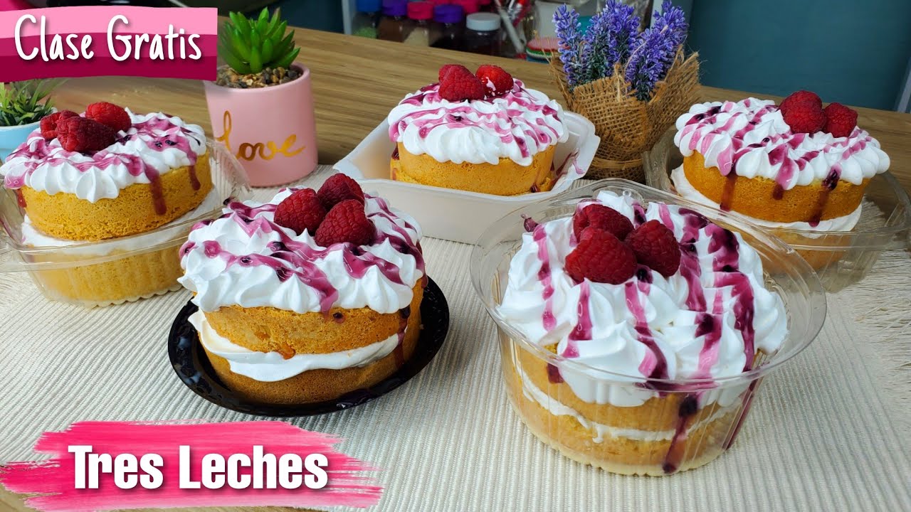 Clase GRATIS de Pastelitos TRES LECHES para VENDER y Generar Ingresos 🧁#tresleches