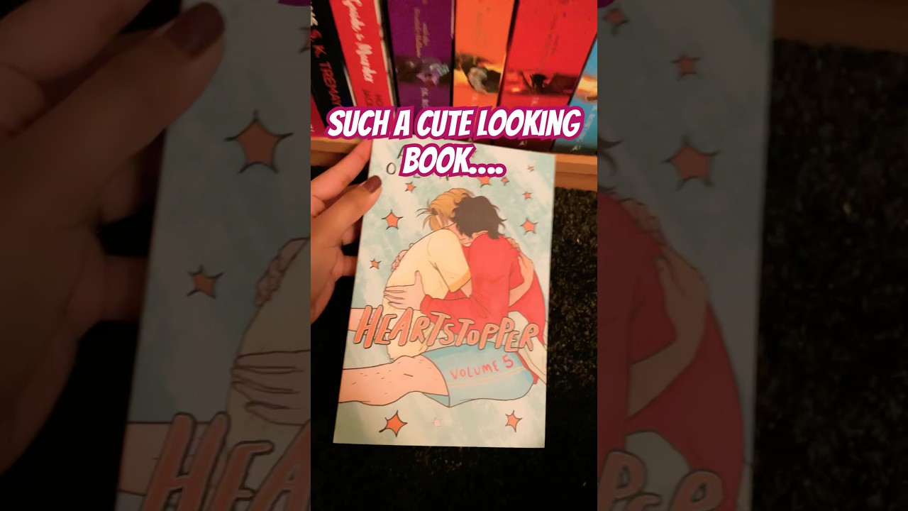 Heartstopper 5 #shorts #booklover #heartstopper #booktok #books 👀🥵