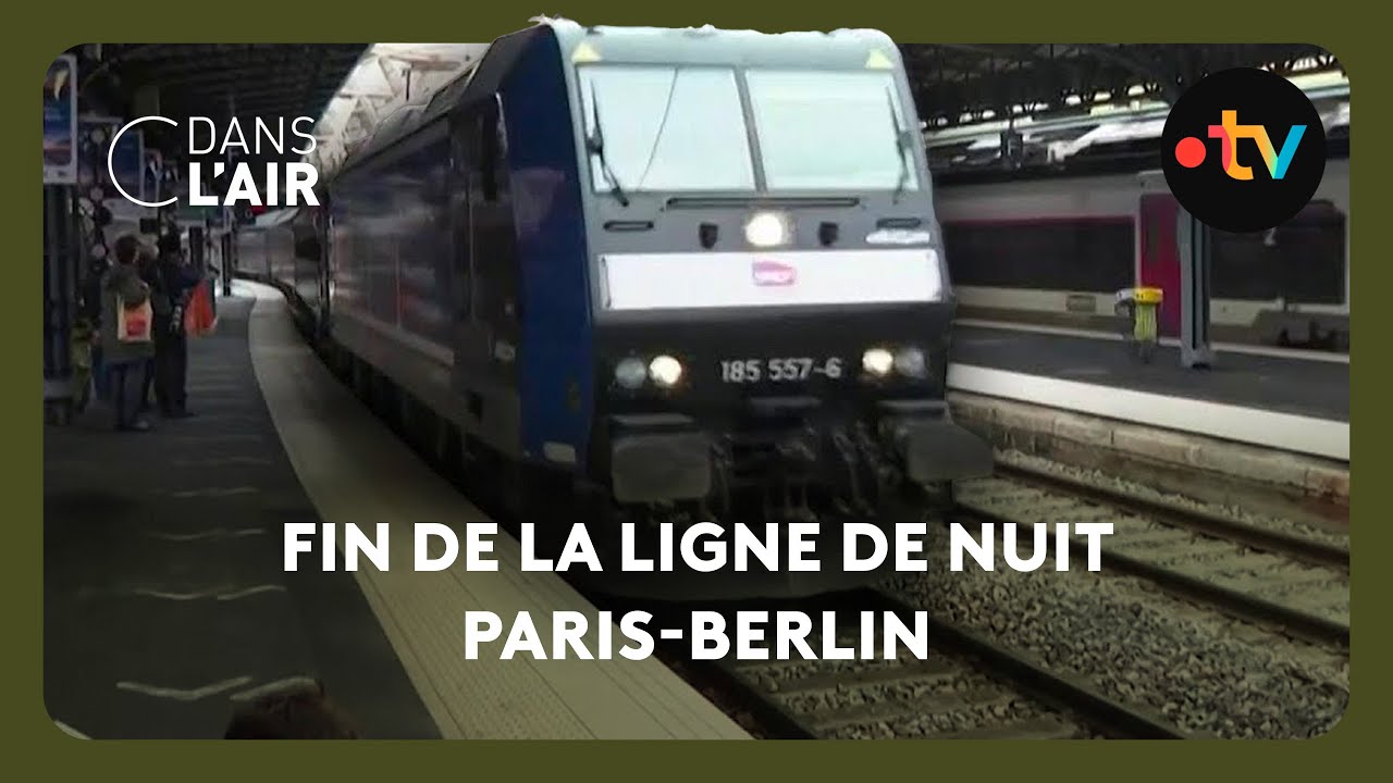Le train de nuit Paris-Berlin, victime de l'austérité française - Reportage #cdanslair du 11.10.2025
