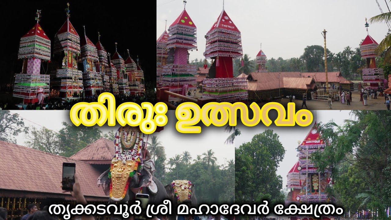 തൃക്കടവൂർ ശ്രീ മഹാദേവർ ക്ഷേത്രം തിരുഃ ഉത്സവം / Thrikkadavoor Sree Mahadevar Temple #kadavoor #kollam