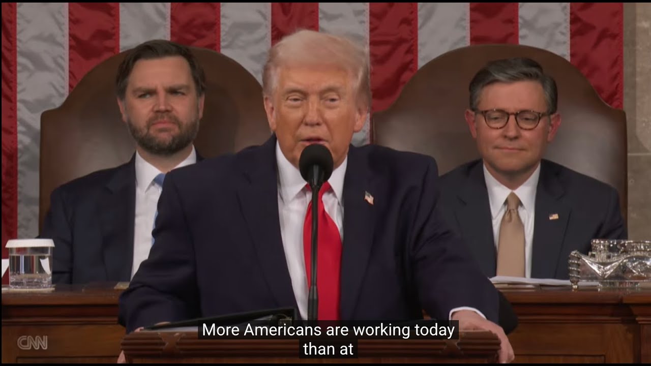SOTU 2026 Discurso del Estado de la unión de Donald trump