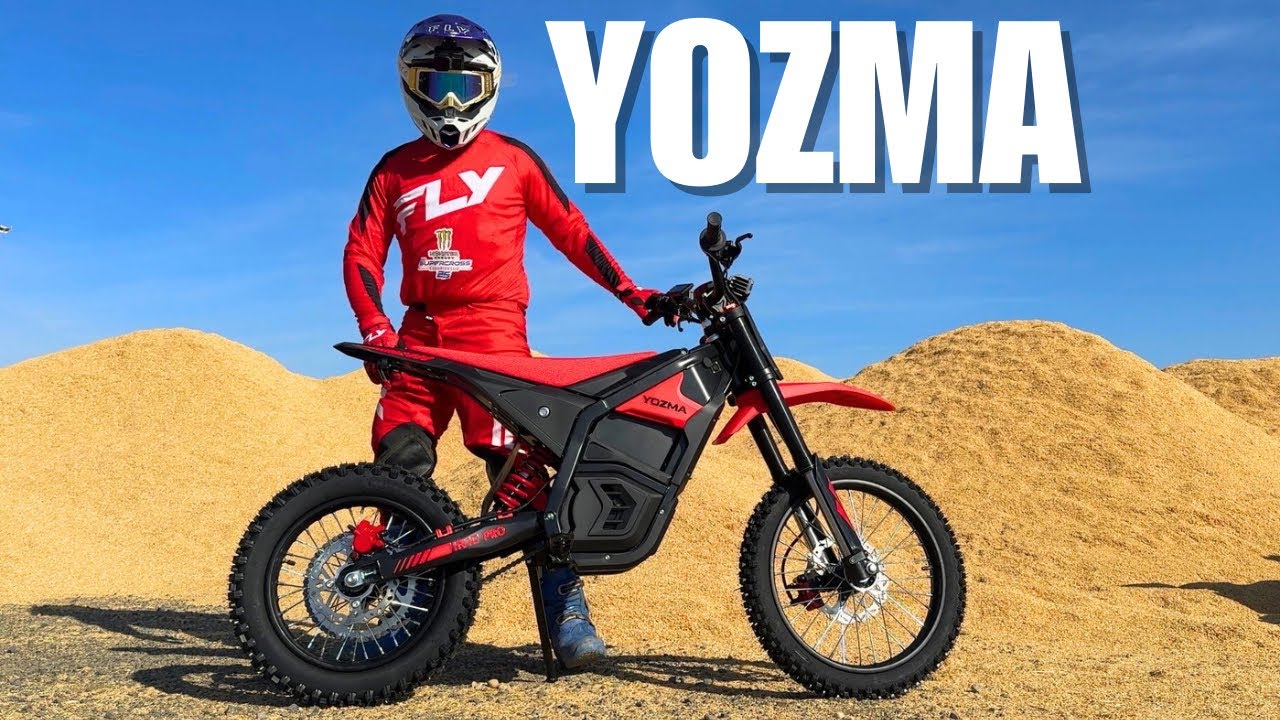 I Tested a 5500W EMoto on a MX Track! 