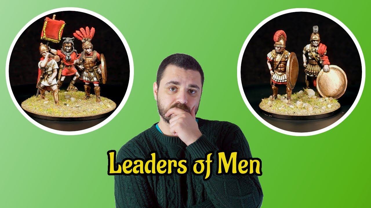 Leading the Infantry | Painting Up My Command Bases  - Project Update 3