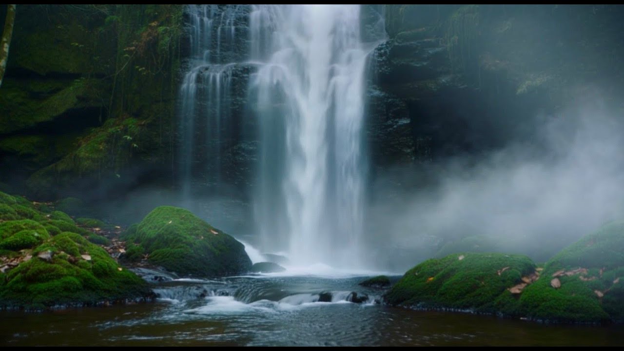 Waterfall Sounds for Sleep | Calm Nature Ambience (5 Hours)