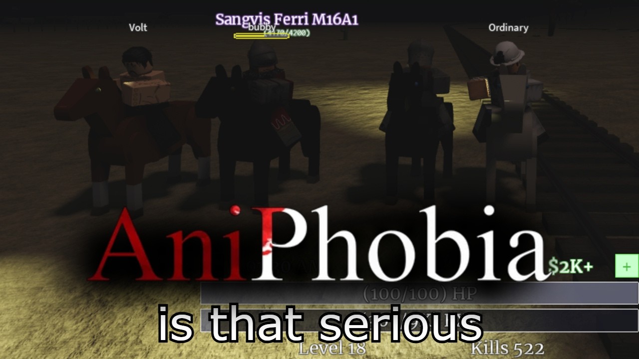 Aniphobia is that serious