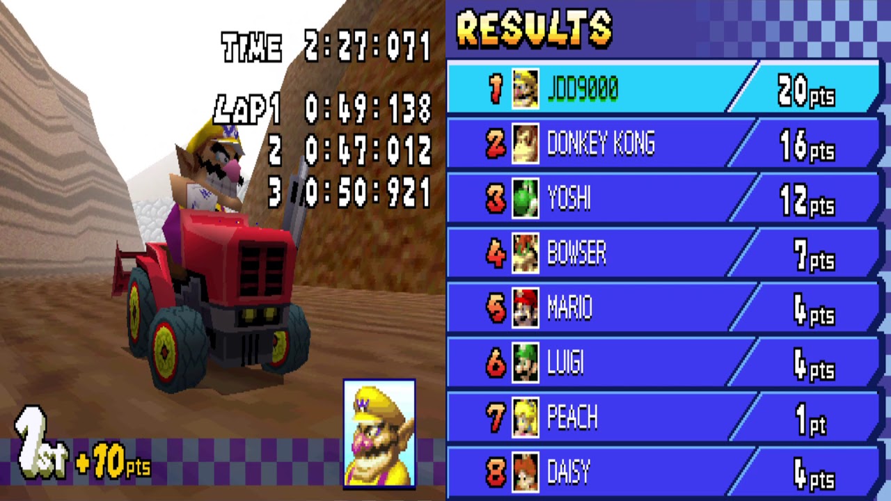 Mario Kart DS Leaf Cup 150cc