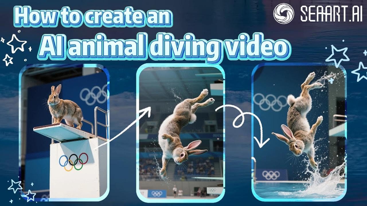 Cat Diving Olympics