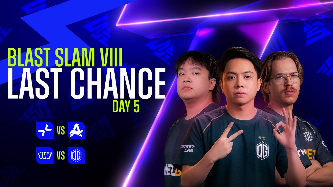 1WIN VS OG | DAY5 BLAST SLAM VIII GROUPSTAGE