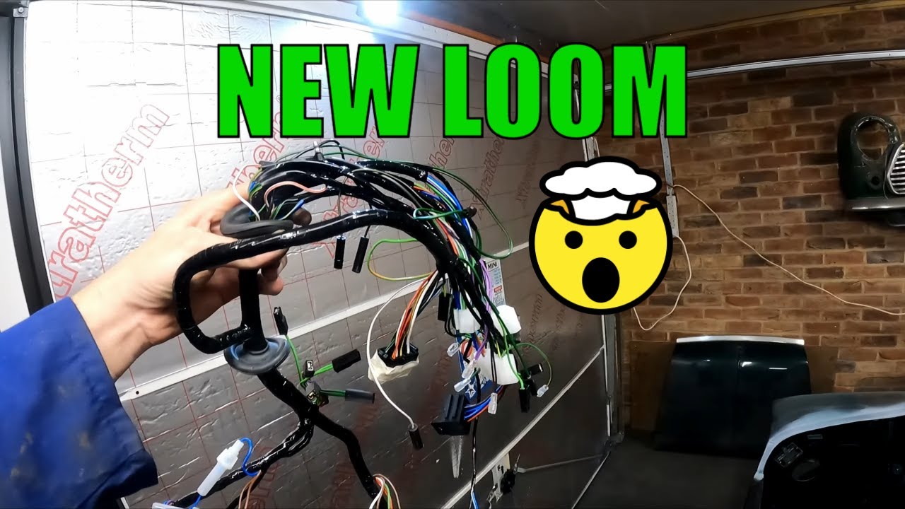 New Wiring Loom & Silent Coat - Classic Mini Workshop - Racing Green Pt.66