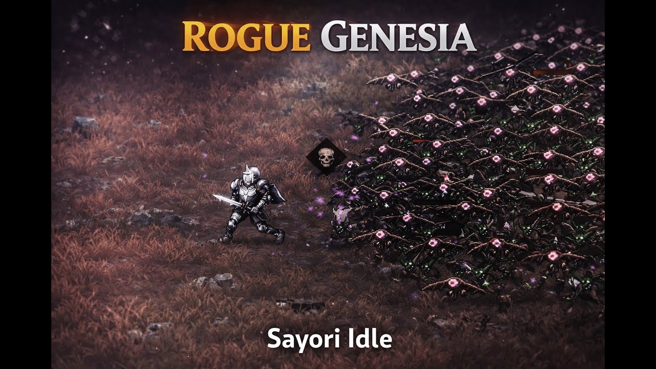 Rogue Genesia | Sakin Gameplay (Uyku İçin)