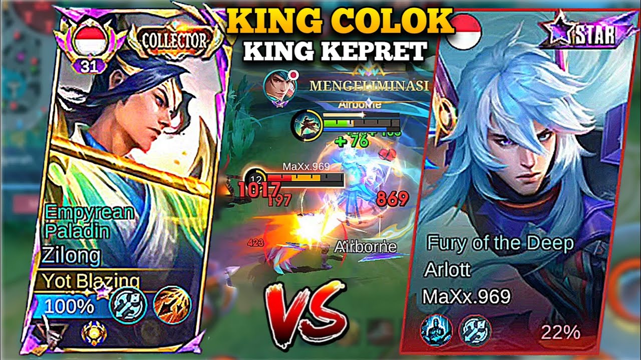 PICK ARLOTT BUAT COUNTER ZILONG RACING?!! LANGSUNG KITA KASIH PAHAM DENGAN ZILONG SUPER DAMAGE!!!🔥