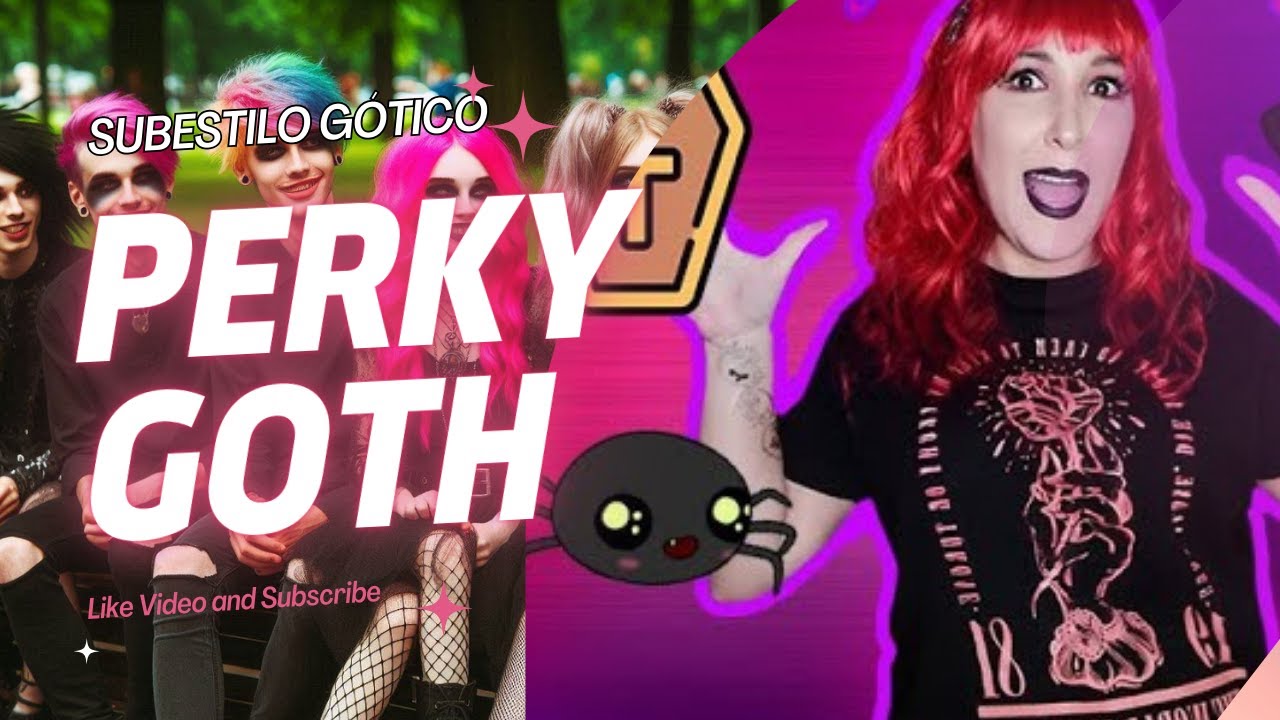 🎵 Subestilo gotico ❤️ Perky goth 💜 #perky #goth #gothic #style