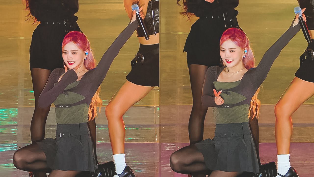 231021 오마이걸 효정 (HyoJung) 부산 원아시아 Full Cam - 여름이 들려, Dolphin, Dun Dun Dance [직캠 / FANCAM] [4K 60p]