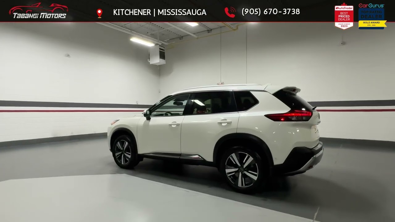 2023 Nissan Rogue White  39705 KMs, Stock- 19233