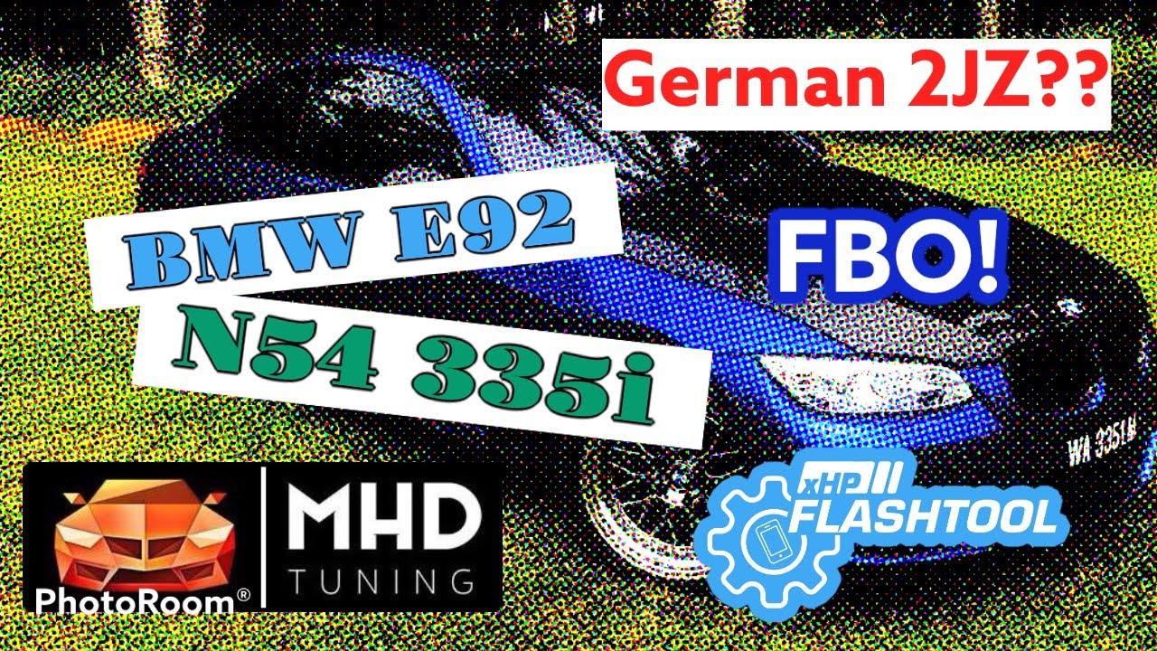 E92 335i N54 - MHD tuning - XHP Flashtool - Mr Drift Movie-