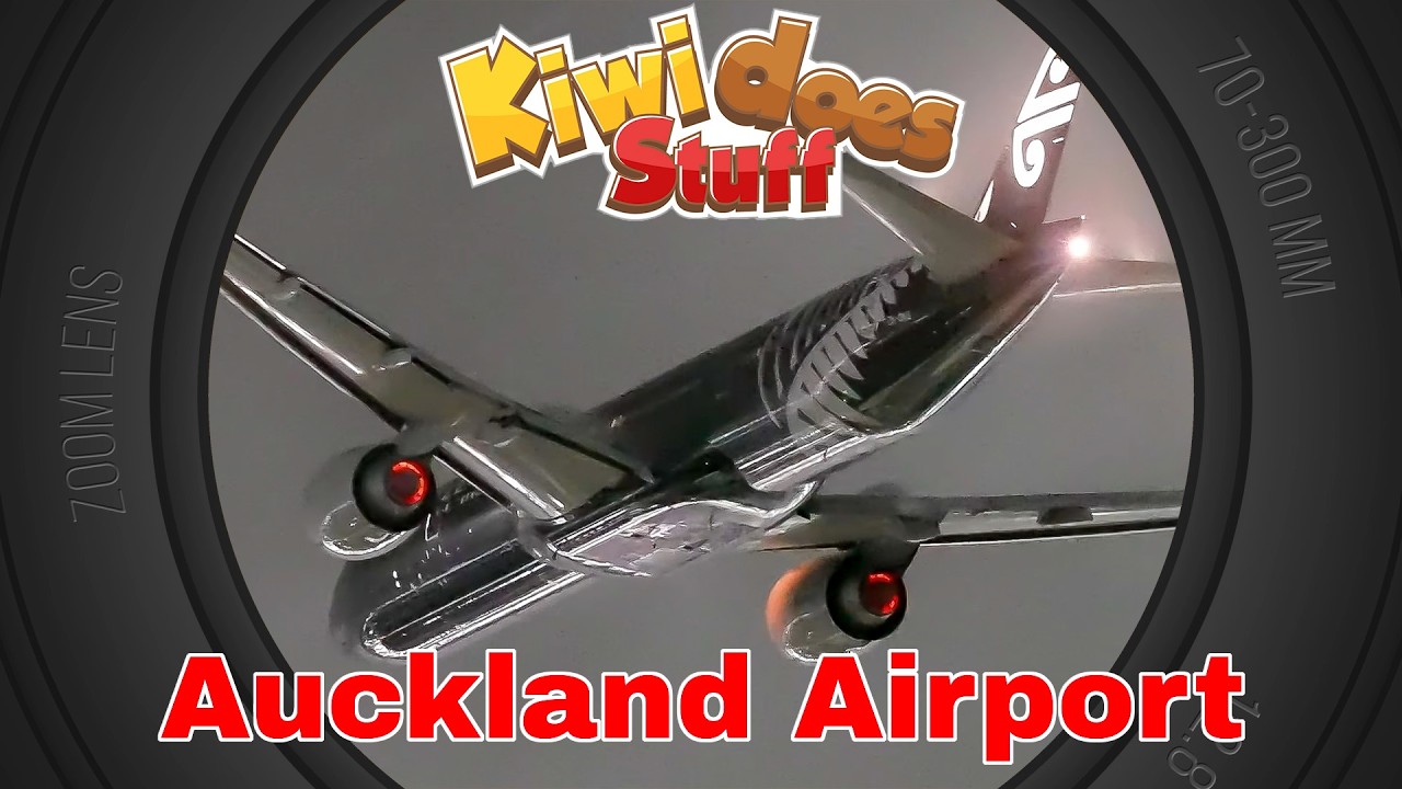 🔴LIVE Double 747 Night Departures, Reverse Ops! Kiwi Does Plane Spotting @ AKL | Auckland Airport