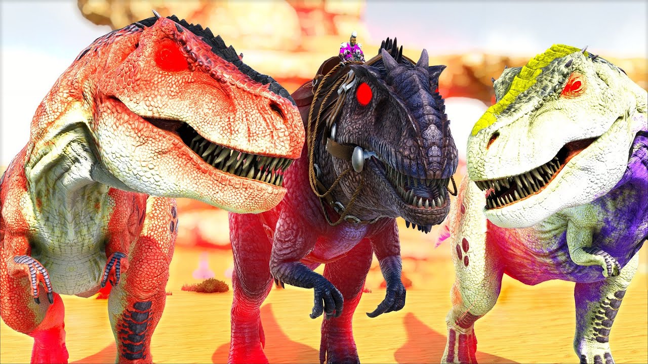 Mais de 1 Bilhão! O Poder dos Boss Estão AUMENTANDO! Meu Rex Morreu!? (Ark G.R ) Ark Dinossauros