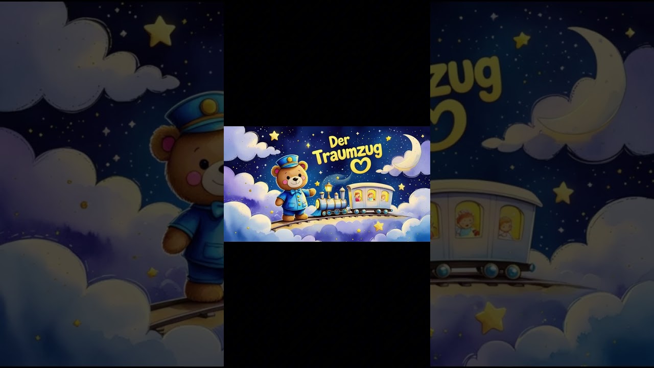 Der Traumzug 🚂✨ | Einschlaflied f&uuml;r Kinder &ndash; H&ouml;rM&auml;uschen