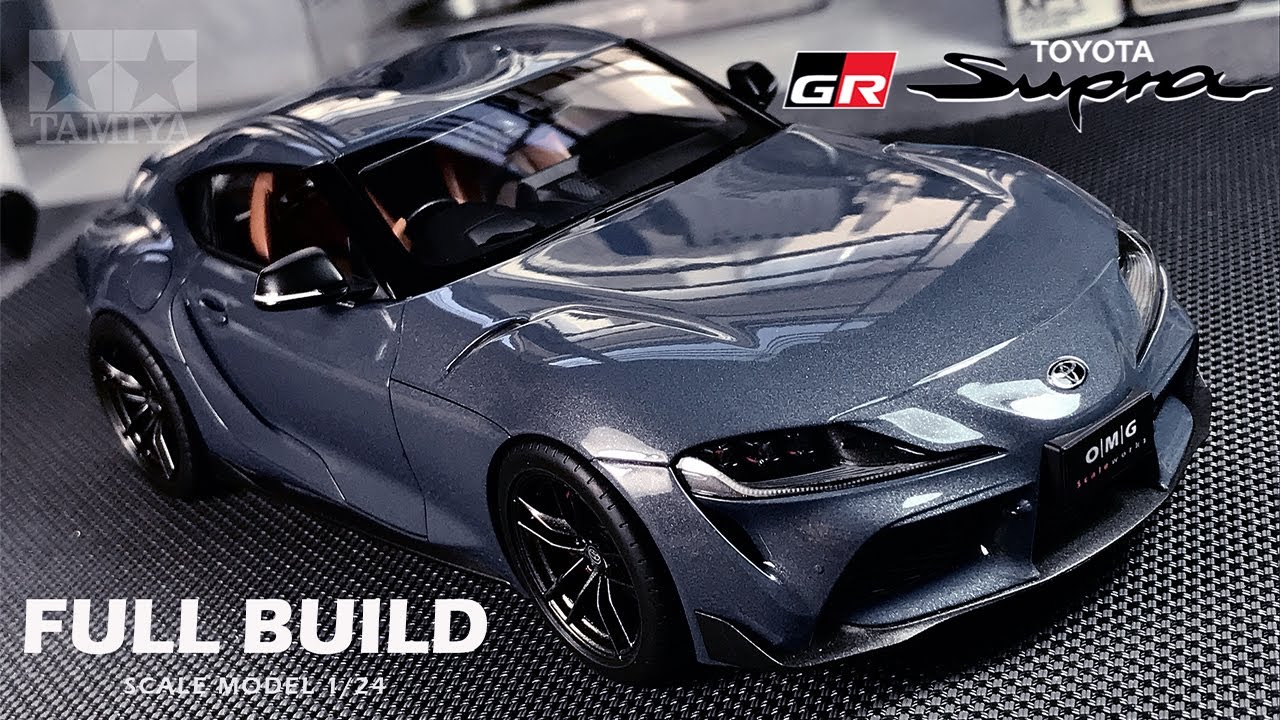 Toyota GR Supra A90 | Tamiya | 1/24 | Scale Model Full Build | ASMR |