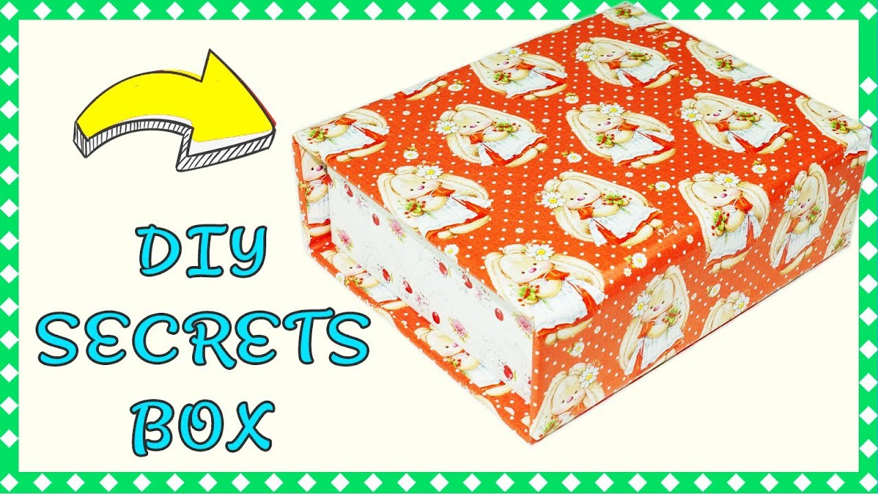 Легкое DIY рукоделие | как сделать в секретном ящике