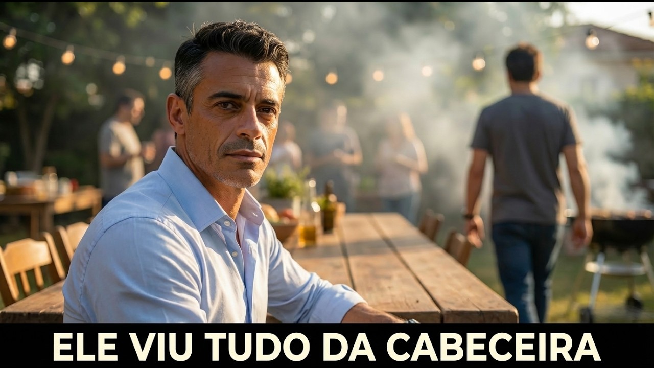 Ele Levou a Amante Pro Churrasco de Família — Mas Não Sabia Quem Estava Sentado na Cabeceira da Mesa